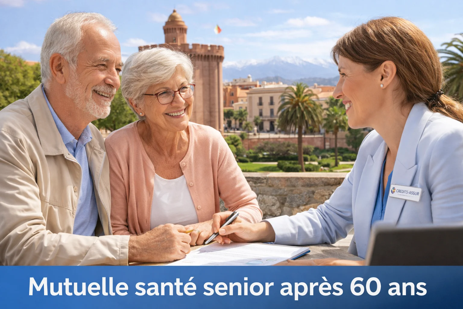 Illustration pour mutuelle senior